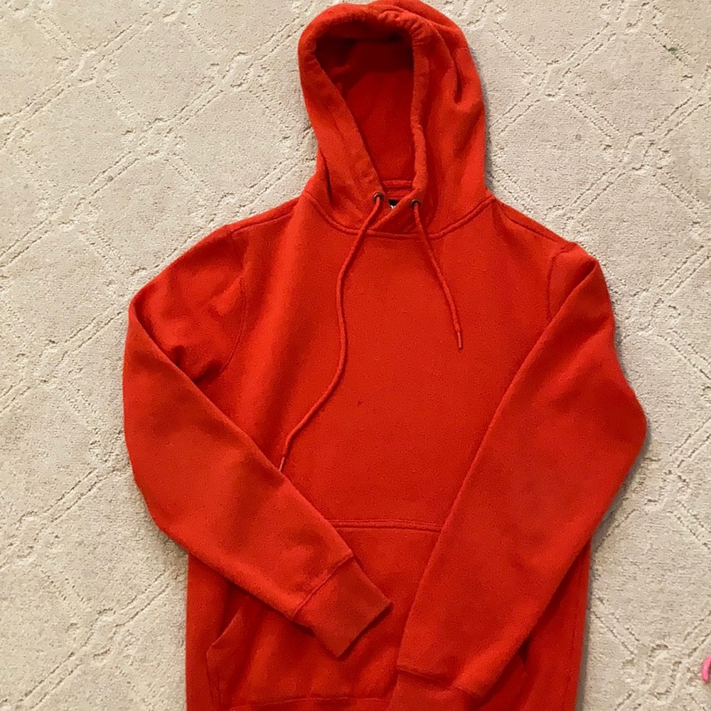 blue notes red hoodie